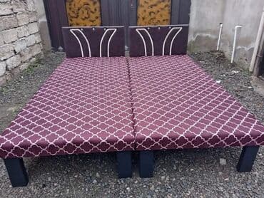 разборка мебели: Təzə çarpayılar. 1 nəfərlik çarpayılar 60manat. 2 nəfərlik taxt — 19