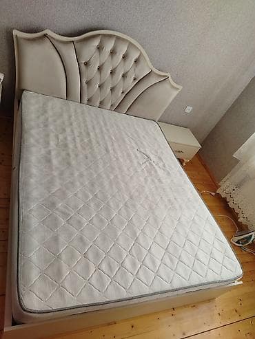 2əl mebel: İkinəfərlik çarpayı, İşlənmiş — 8