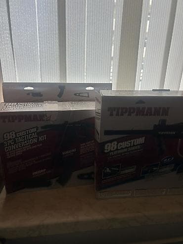 Digər idman və istirahət malları: Tippmann paintball avadanlığı - Tippmann 98 Custom Platinum Series — 3