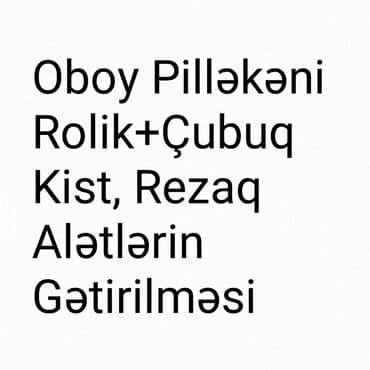 divar kağızının vurulması: Oboy ustası. İş təcrübəsi -18 il. mənzil və ofislərdə oboy işlərinin — 5