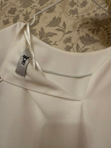 çəhrayı qadın köynəkləri: Ağ rəngli, qolsuz qadın bluzası - Brend: Adl - Rəng: təmiz ağ/ivori — 3