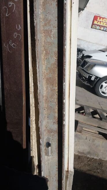 Tofas: Metall qapı dəsti hündürlük 1.98 en 88 - Material: metal karkaslı qapı — 2