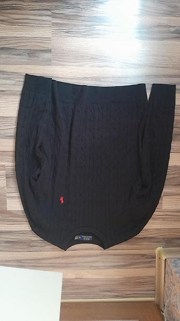 kətan paltar: Sviter, Ralph Lauren, 2XL, rəng - Qara — 1