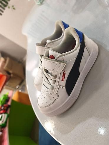 Rəng - Ağ Krossovkalar, Puma, Ölçü: 30, Oğlan üçün — 2