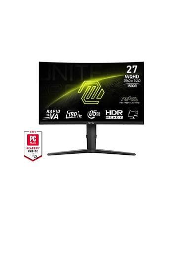kamera manitor: Monitor “Msi 27 WQHD 180Hz” Yenidir! Bagli qutuda 27" Screen Size 2560 — 1