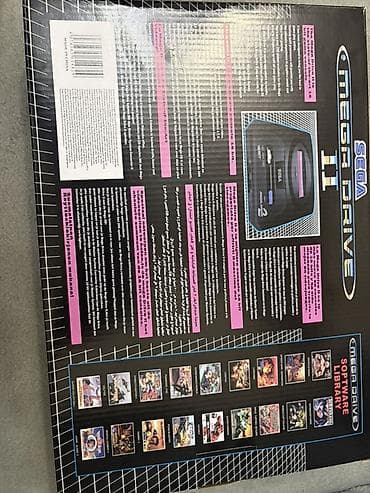 Video oyunlar və konsollar: SEGA Mega Drive II 16-bit video oyun konsolu Tezedi hec istivade — 3