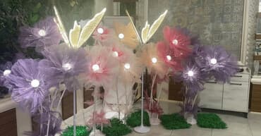 Tədbir bəzədilməsi və dekor konstruksiyaları - Səhnə, giriş və