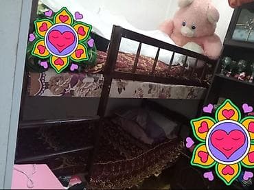 2 mertebeli kravat: Oğlan və qız üçün, İşlənmiş, Çarpayı, Siyirməsiz, Taxta — 2