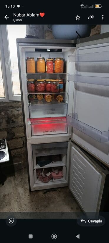 xaladenikler: 2 qapılı Beko Soyuducu Satılır, rəng - Gümüşü — 2