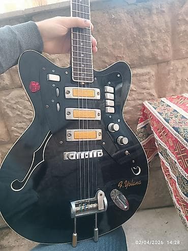 Elektron gitara, 6 sim