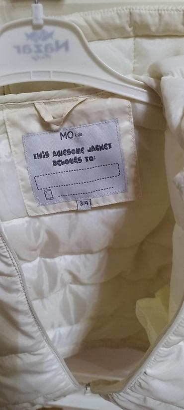 Oyuncaqlar: Uşaq üçün kurtka (kapuşonlu)
Mirvari reng
Tezedir, istifadə olunmayıb — 2