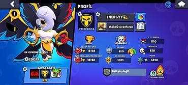 qumus sepler: Brawl Stars hesabı – ENERGYy - Kupa: hazırda 850 - Sezon rekordu və — 1