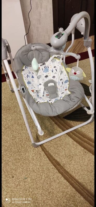 iwlenmiw ev qapilari: Oğlan və qız üçün, İşlənmiş, Beşik, Matrassız, Yellənmə mexanizm ilə — 2