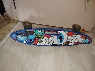 лонгборд баку: Rəngarəng qrafik printli kruizer tipli skeytbord. Xüsusiyyətlər: - — 8