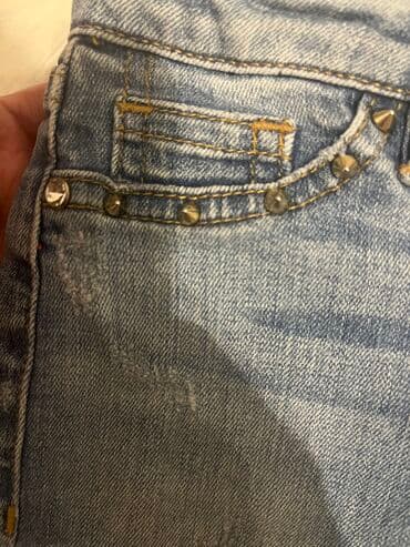 Məktəbli forması: Cins şalvar, Qız üçün, 5 - 6 yaş — 5