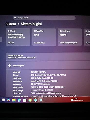 probook: Satılır – HP ProBook 440 G9 💻 HP ProBook 440 G9 Notebook ✅ Prosessor — 4