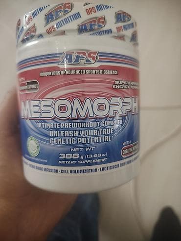Preworkout Bcaa kreatin APS Nutrition MESOMORPH – məşqəqədər