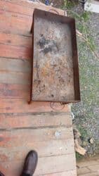 Boçkalar və çəlləklər: Metall manqal/qril - Material: qalın metal konstruksiya, istiliyə — 1