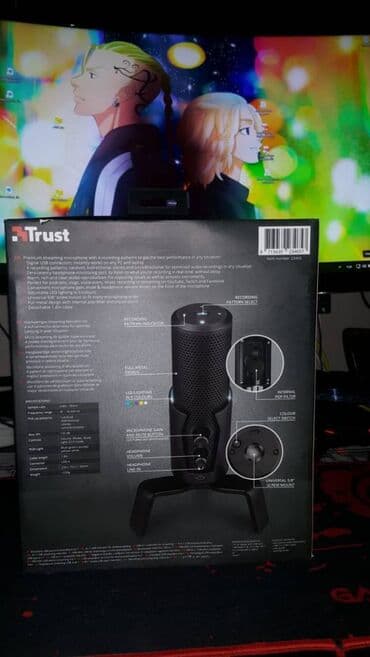 sekaku mikrofon: GXT 258 FYRU Mikrofon Hediye gelib isledilmiyibdir. USB 4-IN-1 — 2