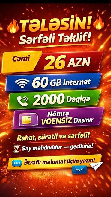 sim kendi: Nömrə: ( 010 ) ( 555 ), Yeni — 1