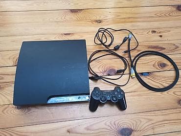 hdmi av: Sony PlayStation 3 (PS3) Slim oyun konsolu Paket tərkibi: - PS3 Slim — 3