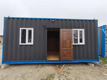 Metal karkaslı mobil konteyner otaq - Ölçü: 6 m uzunluq, 2,4 m en