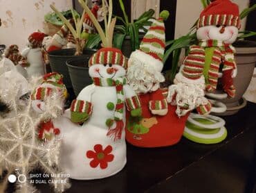 Süni güllər: Yeni il aksesuarları. 10-15-20₼ Yeni il xonça və ekibanular da — 9