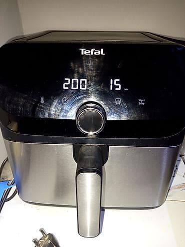 Техника и электроника: Фритюрница Tefal, Без масла л, Б/у, Самовывоз — 1