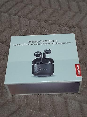 iphone qutu: Lenovo True Wireless Bluetooth Headphones - Tam simsiz Bluetooth — 1