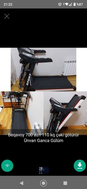 protein qiyməti: Trenajorlar qacis aparatlari idman aletleri sekillerde qiymet məlumat — 17