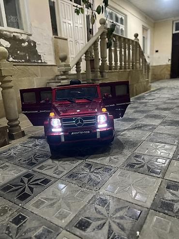 ev masin: Uşaq üçün elektrikli Mercedes-Benz G-Class AMG tipli minik avtomobili — 1