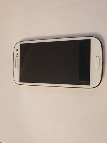 ikinci el planşetler: Samsung I9300 Galaxy S3, 16 GB, rəng - Ağ — 1