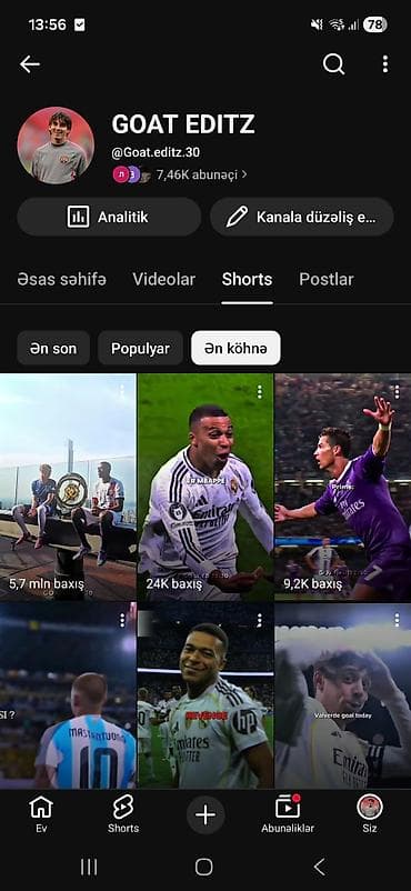 pencere ustası: YouTube kanalı: GOAT EDITZ (@Goat.editz.30) Xidmətin təsviri: - — 1
