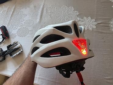 Velosiped dəbilqəsi – LED arxa işıqlı, havalandırmalı, tənzimlənən - — 4
