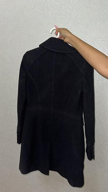 Пальто: Пальто, Tommy Hilfiger, XS, цвет - Черный — 2