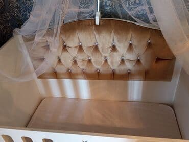 alətlər dəsti: Oğlan və qız üçün, İşlənmiş, Dördbucaq, Beşik, Dəstsiz, Matras ilə, Yellənmə mexanizm ilə — 3