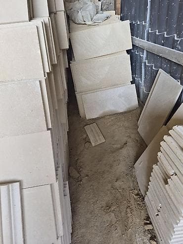 Darvazalar və aksesuarlar: Təbii qaya daşı plitələri – açıq meydançalar, həyət, teras, pilləkən — 6