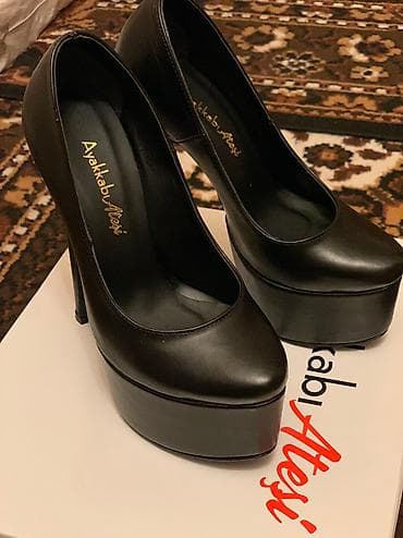 Tuflilər, Ölçü: 35, rəng - Qara, Yeni