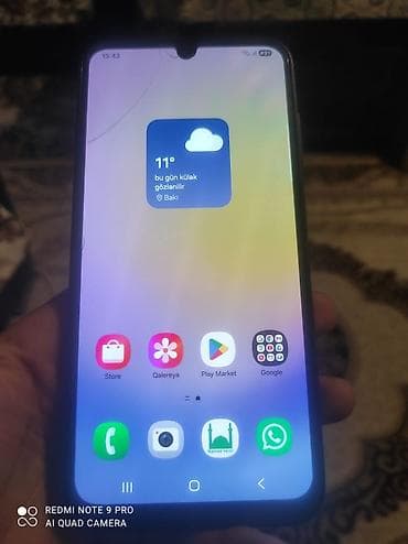 Samsung Galaxy A25, 256 GB, rəng - Göy, Barmaq izi