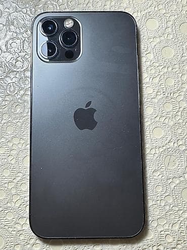 ayfon 12 min: IPhone 12 Pro, Graphite, Face ID — 1