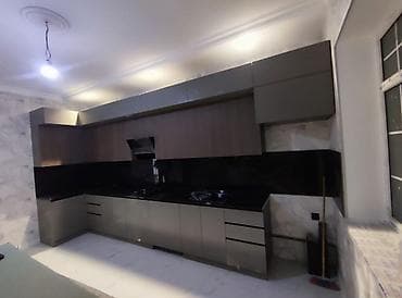 mətbəx: Sifarişlə mətbəx dəsti, Özü çəkən petlələr, Sadə laminat, Kredit yoxdur, Ünvandan götürmə, Pulsuz çatdırılma, Ödənişli çatdırılma — 3