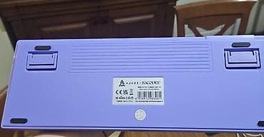 iphone 15 pro max qiyməti: AJAZZ mexaniki klaviatura Red switch - Rəng: bənövşəyi-ağ, oyun temalı — 5