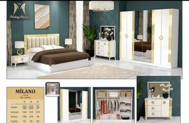 lalafo şkaf: İkinəfərlik çarpayı, Dolab, Termo, 2 tumba, Azərbaycan, Yeni — 9