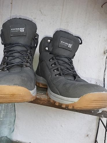 qış botları: "Swiss Concept" qış ayaqqabıları. Materialı yumşaq nabukdur. İçərisi — 3