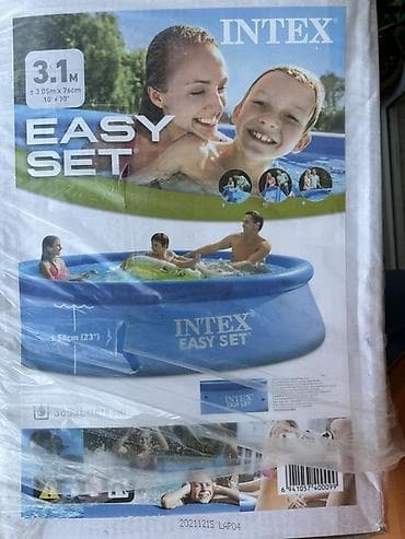 bas gitara: INtex Easy Set hovuz – 3.1 m (təxmini 3.05 m x 76 sm / 10' x 30") — 1