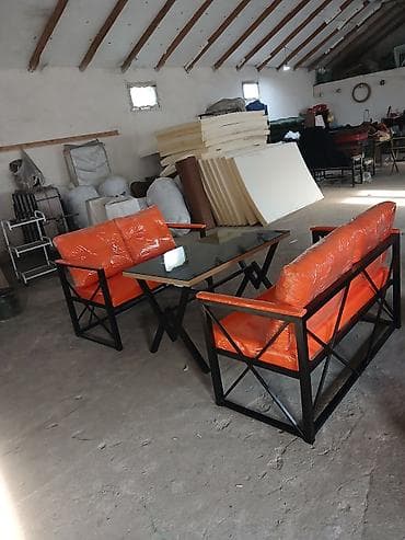 stol stullar: Balkon üçün, Açılmayan, Dördbucaq masa — 1