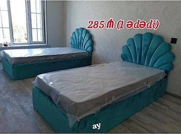 *Təkneferlik çarpayı* Yeni sifarişlə hazırlanır rəng seçimi var olcu