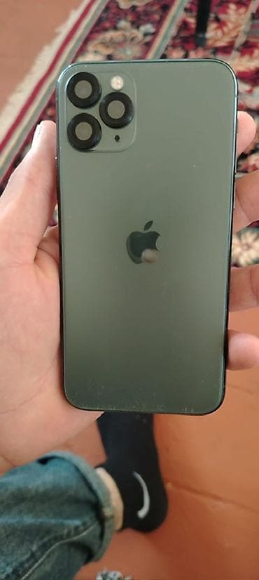 apple iphone 17 pro max: IPhone 11 Pro, 64 GB, Yaşıl, Face ID — 3