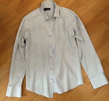 kisi koynekleri klassik: Kişi köynəyi – klassik model - Rəng: açıq boz/ağ tonlarda, xırda — 1