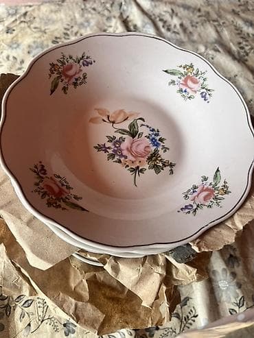 baklar və cənlər: Nahar dəsti, rəng - Ağ, Farfor, 28 nəfərlik — 1